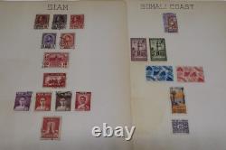 Vintage Worldwide Stamp Collection Album-2 with 1,400+ Stamps 137 Pages