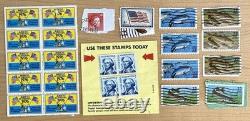 Vintage Worldwide Stamp Collection Album USA UN Switzerland FDC Christmas Seals