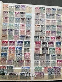 Vintage Worldwide Stamp Collection Organized In Schaubek Album. 20 Full Pages