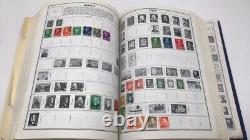 Vintage pre-1970s STATESMAN Deluxe World Stamp Album 100's of stamps