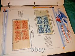 Vintage stamp album