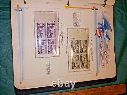 Vintage stamp album