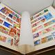 Vintage Stamp Album Collection Soviet Ussr 390 Pieces