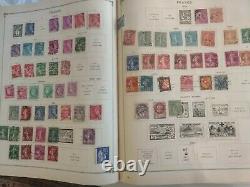 Vintage worldwide stamp collection in Scott 1924 album. Look at some photos