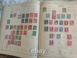 Vintage worldwide stamp collection in Scott 1924 album. Look at some photos