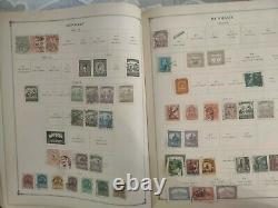 Vintage worldwide stamp collection in Scott 1924 album. Look at some photos