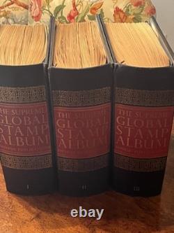 Vol 1-3 MINKUS SUPREME GLOBAL ALBUMS HUGE WORLDWIDE COLLECTION 4500+ STAMPS