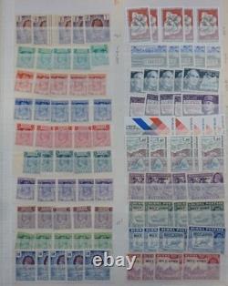 WORLD COLLECTION OF MNH / MH 5100+ Stamps 52 Pages Album