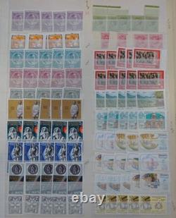 WORLD COLLECTION OF MNH / MH 5100+ Stamps 52 Pages Album