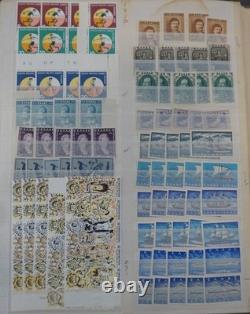 WORLD COLLECTION OF MNH / MH 5100+ Stamps 52 Pages Album