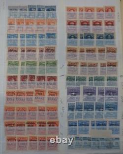 WORLD COLLECTION OF MNH / MH 5100+ Stamps 52 Pages Album
