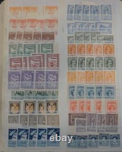 WORLD COLLECTION OF MNH / MH 5100+ Stamps 52 Pages Album