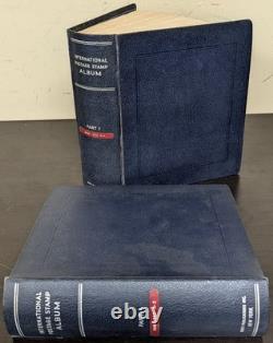 WORLD Stamp Collection in TWO Scott Albums 1840-1940 CLEAN Scott Value $25K+