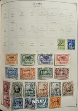 WORLD Stamp Collection in TWO Scott Albums 1840-1940 CLEAN Scott Value $25K+