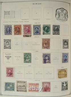 WORLD Stamp Collection in TWO Scott Albums 1840-1940 CLEAN Scott Value $25K+
