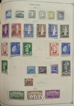 WORLD Stamp Collection in TWO Scott Albums 1840-1940 CLEAN Scott Value $25K+