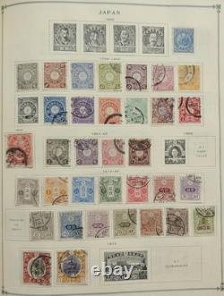 WORLD Stamp Collection in TWO Scott Albums 1840-1940 CLEAN Scott Value $25K+