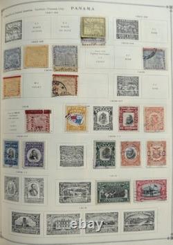 WORLD Stamp Collection in TWO Scott Albums 1840-1940 CLEAN Scott Value $25K+