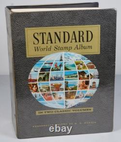 WORLDWIDE 1850s-1970s A-C COLLECTION OF 6150+ STAMPS MINT & USED IN HARRIS ALBUM