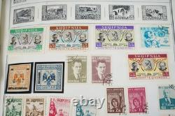 WORLDWIDE 1850s-1970s A-C COLLECTION OF 6150+ STAMPS MINT & USED IN HARRIS ALBUM