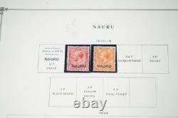 WORLDWIDE 1860-1960s COLLECTION OF 650 STAMPS MINT & USED STORED IN SCOTT ALBUM