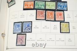 WORLDWIDE 1860-1960s COLLECTION OF 650 STAMPS MINT & USED STORED IN SCOTT ALBUM