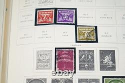 WORLDWIDE 1860-1960s COLLECTION OF 650 STAMPS MINT & USED STORED IN SCOTT ALBUM
