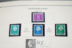 WORLDWIDE 1860-1960s COLLECTION OF 650 STAMPS MINT & USED STORED IN SCOTT ALBUM