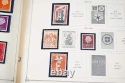 WORLDWIDE 1860-1960s COLLECTION OF 650 STAMPS MINT & USED STORED IN SCOTT ALBUM