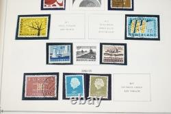 WORLDWIDE 1860-1960s COLLECTION OF 650 STAMPS MINT & USED STORED IN SCOTT ALBUM