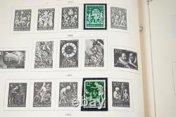 WORLDWIDE 1860-1960s COLLECTION OF 650 STAMPS MINT & USED STORED IN SCOTT ALBUM