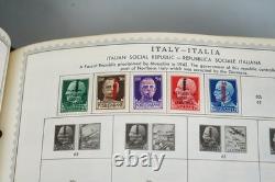 WORLDWIDE 1870s-1970s COLLECTION OF 8,000+ STAMPS MINT & USED IN MINKUS ALBUM