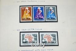 WORLDWIDE 1890s-1990s COLLECTION OF 5,600+ STAMPS MINT & USED IN HARRIS ALBUM