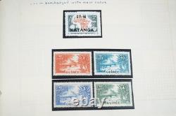 WORLDWIDE 1890s-1990s COLLECTION OF 5,600+ STAMPS MINT & USED IN HARRIS ALBUM