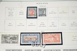 WORLDWIDE 1900s-1970s I/K COLLECTION OF 900+ STAMPS MINT & USED IN SCOTT ALBUM