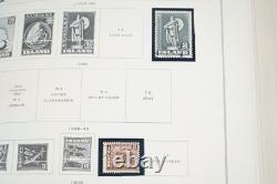 WORLDWIDE 1900s-1970s I/K COLLECTION OF 900+ STAMPS MINT & USED IN SCOTT ALBUM