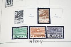 WORLDWIDE 1900s-1970s I/K COLLECTION OF 900+ STAMPS MINT & USED IN SCOTT ALBUM