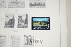 WORLDWIDE 1900s-1970s I/K COLLECTION OF 900+ STAMPS MINT & USED IN SCOTT ALBUM