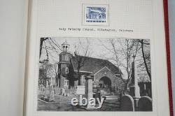 WORLDWIDE 1920s-1940s MINT & USED COLLECTION 400 STAMPS NEATLY WRITTEN UP ALBUM