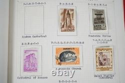 WORLDWIDE 1920s-1940s MINT & USED COLLECTION 400 STAMPS NEATLY WRITTEN UP ALBUM