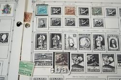 WORLDWIDE 1920s-1980s COLLECTION OF 3,500+ STAMPS MINT & USED IN HARRIS ALBUM