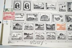 WORLDWIDE 1920s-1980s COLLECTION OF 3,500+ STAMPS MINT & USED IN HARRIS ALBUM