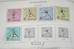 WORLDWIDE 1930s-1960s COLLECTION OF 4,500+ STAMPS MINT & USED IN MINKUS ALBUM