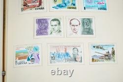 WORLDWIDE 1980s-1990s COLLECTION OF 1,550+ STAMPS MINT & USED IN SCOTT ALBUM