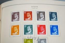 WORLDWIDE 1980s-1990s COLLECTION OF 1,550+ STAMPS MINT & USED IN SCOTT ALBUM