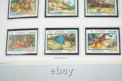 WORLDWIDE 1980s DISNEY COLLECTION OF 325+ STAMPS & 55+ SHEETS ALL MINT IN ALBUM