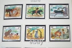 WORLDWIDE 1980s DISNEY COLLECTION OF 325+ STAMPS & 55+ SHEETS ALL MINT IN ALBUM