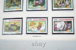 WORLDWIDE 1980s DISNEY COLLECTION OF 325+ STAMPS & 55+ SHEETS ALL MINT IN ALBUM