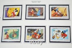 WORLDWIDE 1980s DISNEY COLLECTION OF 325+ STAMPS & 55+ SHEETS ALL MINT IN ALBUM