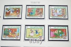 WORLDWIDE 1980s DISNEY COLLECTION OF 325+ STAMPS & 55+ SHEETS ALL MINT IN ALBUM